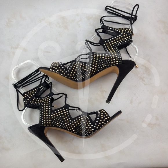 Aldo Strappy High Heels / W 9.5 - Picture 2 of 8